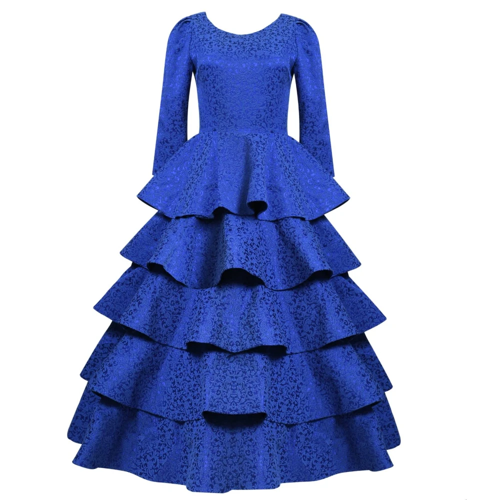matsouri5 (4) TRANSFORMER DRESS BLOUSE JACQUELINE BLUE by matsouri