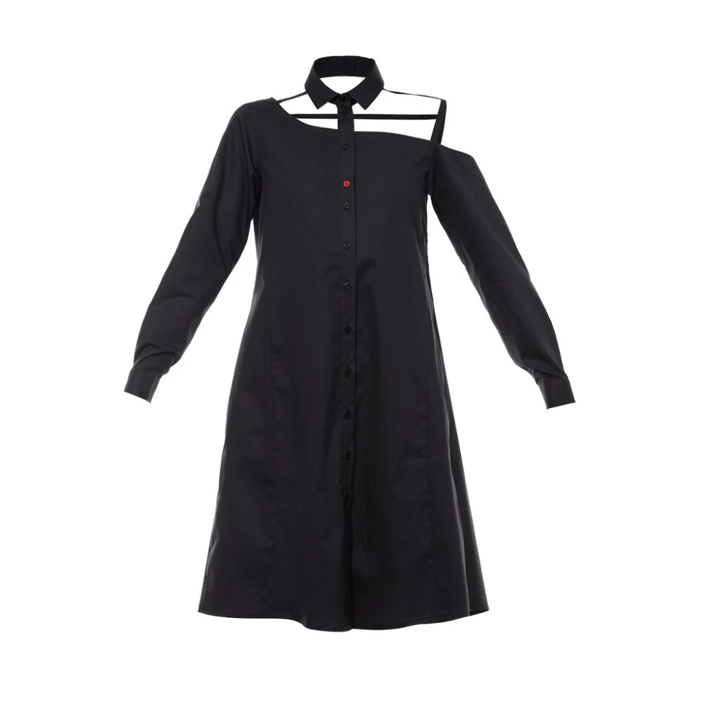 talented (8) Asymmetric blazer dress black – 34 Luxury Shoes
