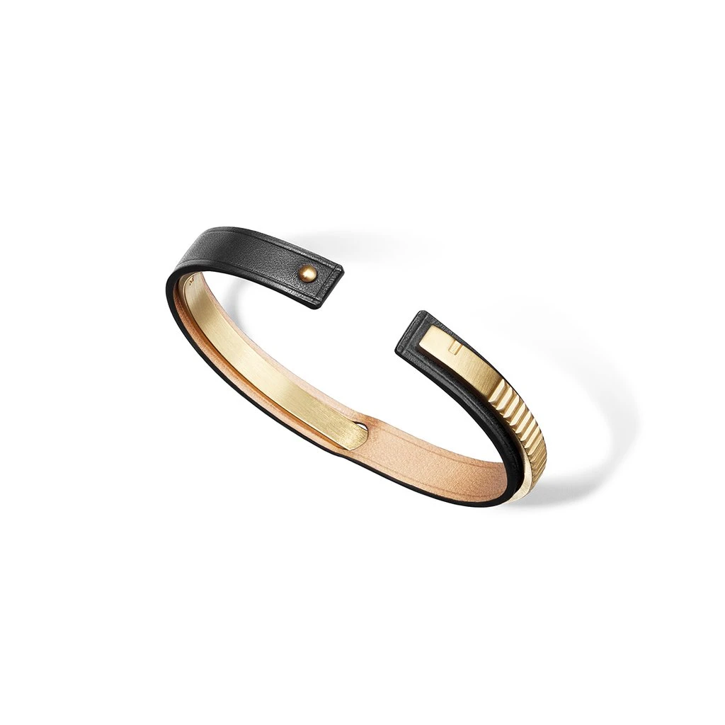 Bracelet-homme-cuir-noir-uraeus_b1087c7f-de30-4946-99ab-3162f75b4580_1024x1024 Uraeus Gold Plated Cuff Bracelet Men Luxury Shoes