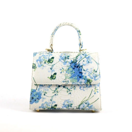 Goldmas-python-skin-size19-1-1-510x510 Goldmas 21 Floral Printed Python limited bag Bags Bangkok Bootery Luxury Shoes