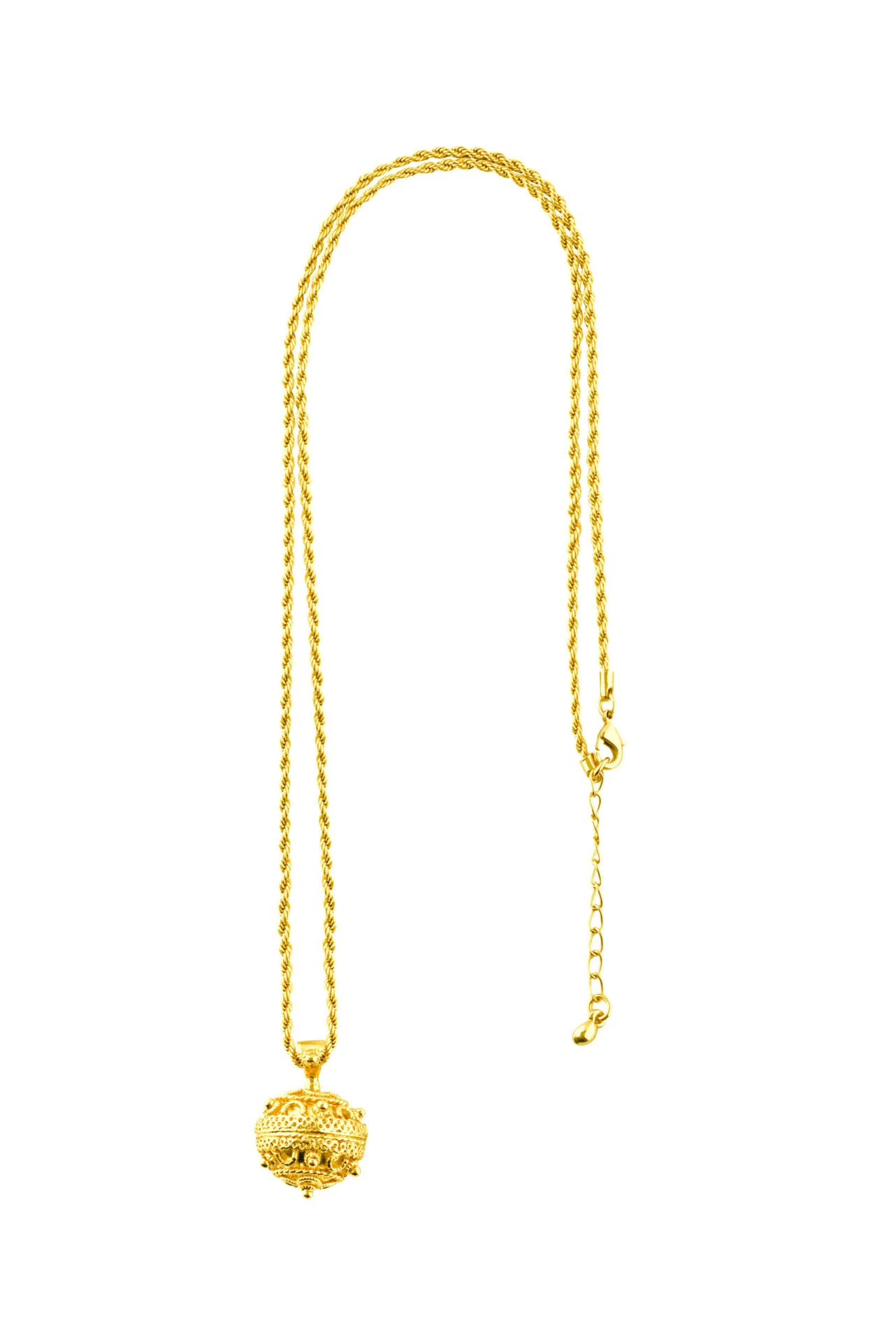 LA JOYA LONG NECKLACE Flor Amazona women’s la joya long gold necklace Jewelry Luxury Shoes