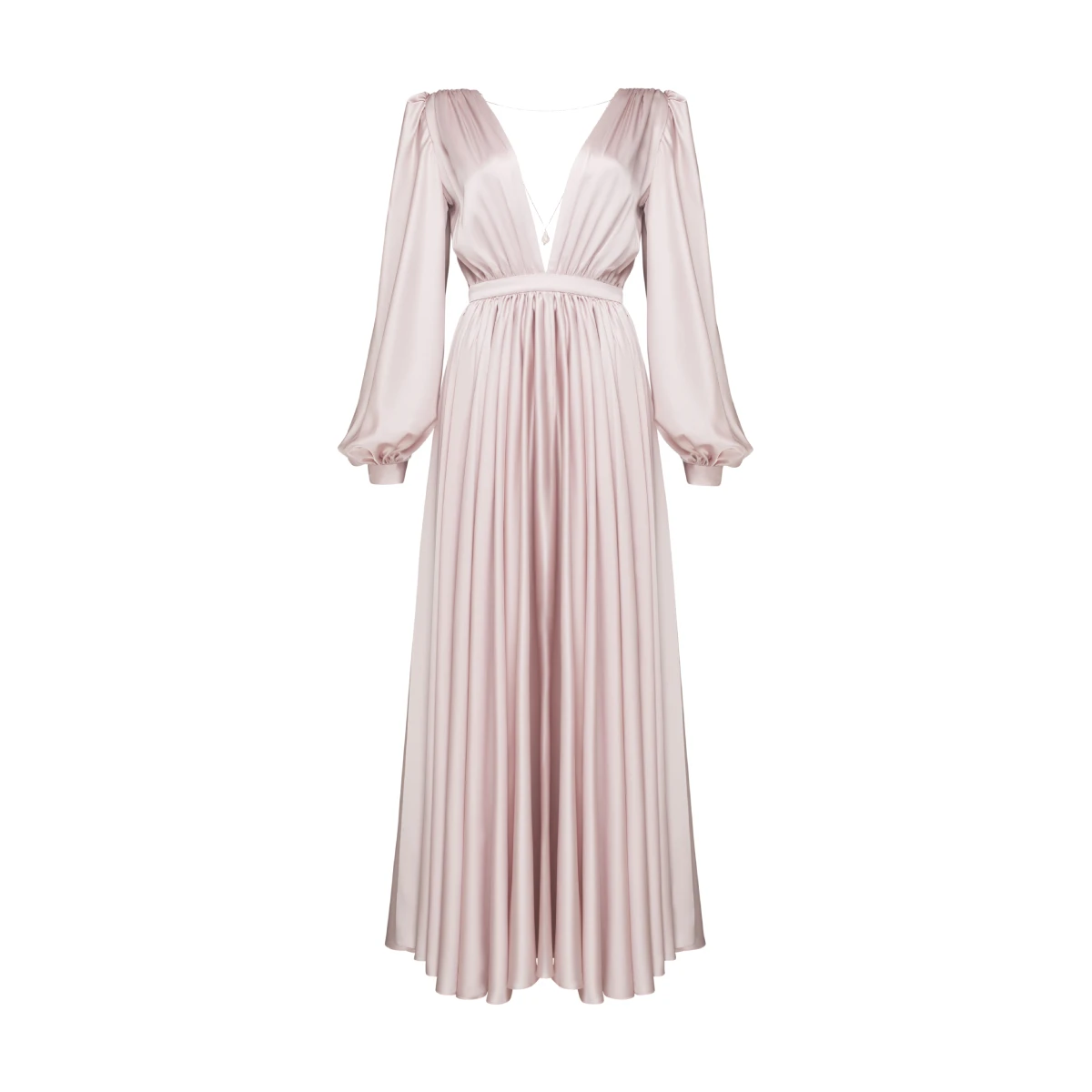 Lani Studio (2) Pudra Silk With Baroque Pearl Jumpsuit – XL Luxury Shoes