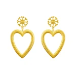 Lovelia_Hoops_Earrings_600x600 Flor Amazona women’s lovelia hoops gold plated earrings Earrings Earring Luxury Shoes