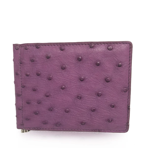 Ostrich Skin Money Clips Wallet Ostrich Skin Money Clips Wallet
