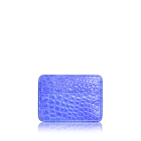 Crocodile Leather Iris Cardholder Accessories Bangkok Bootery Luxury Shoes 