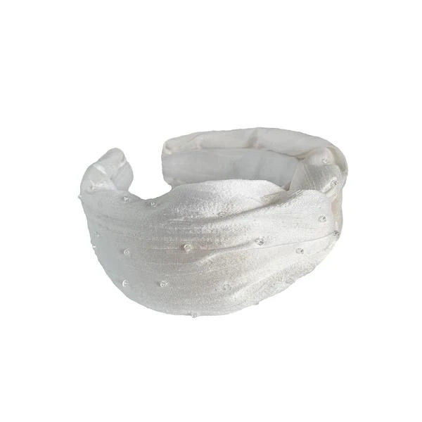 crystal-headband-white-silk-turban-1_grande Silk White Turban Headband | Crystal Headband