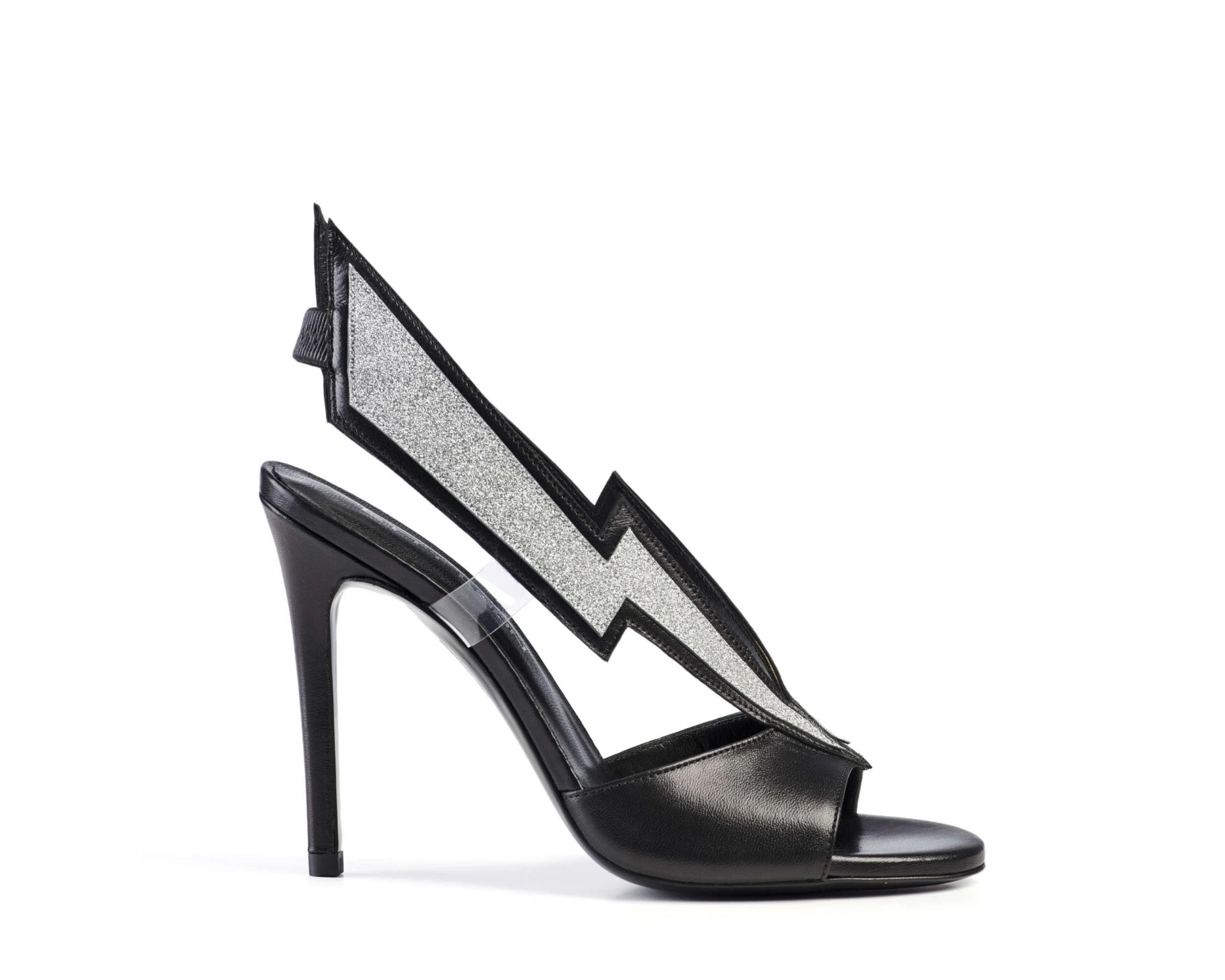 etty18-8-7 6385 Etty Leon women’s trouble maker silver leather sandal Sandals sandal Luxury Shoes