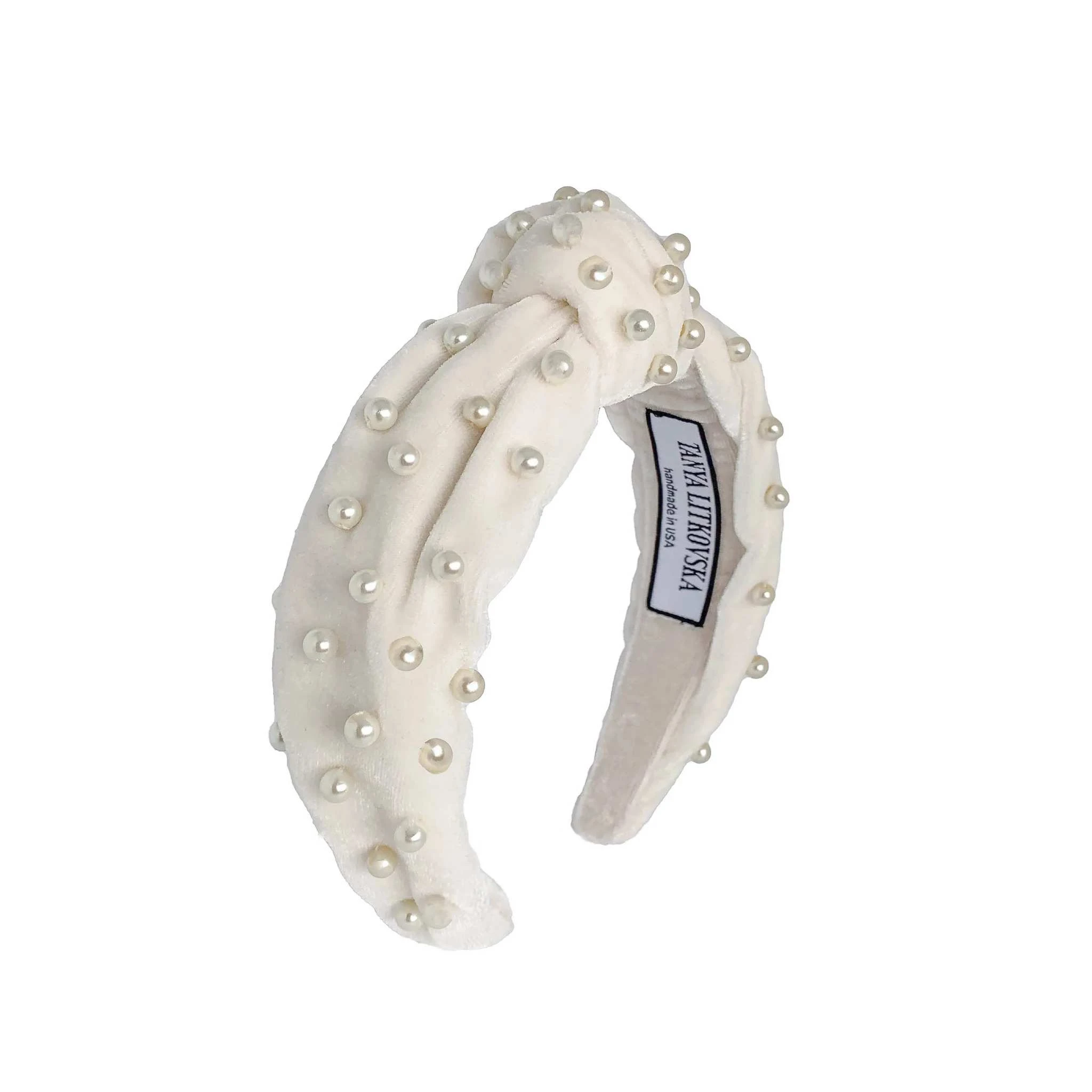 ezgif.com-webp-to-jpg Pearled Off White Velvet Knotted Headband Accessories emerging designer Luxury Shoes