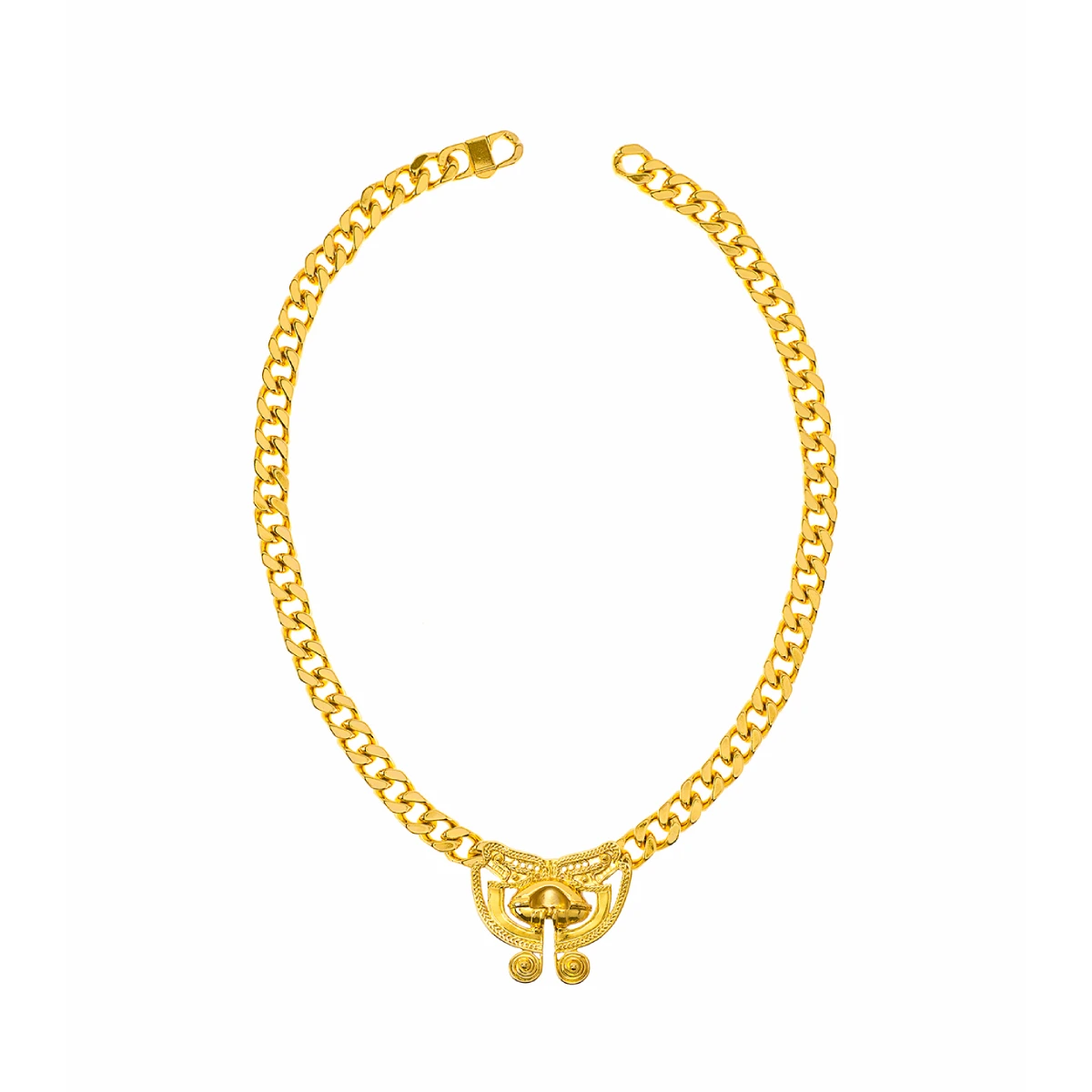 flor jewelry (8) Tayrona Necklace Jewelry gold plated Luxury Shoes