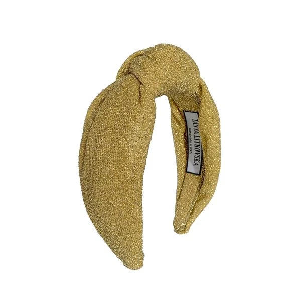 gold_knotted_headband_1_grande Tanya Litkovska women’s knotted golden headband Accessories black velvet headband Luxury Shoes