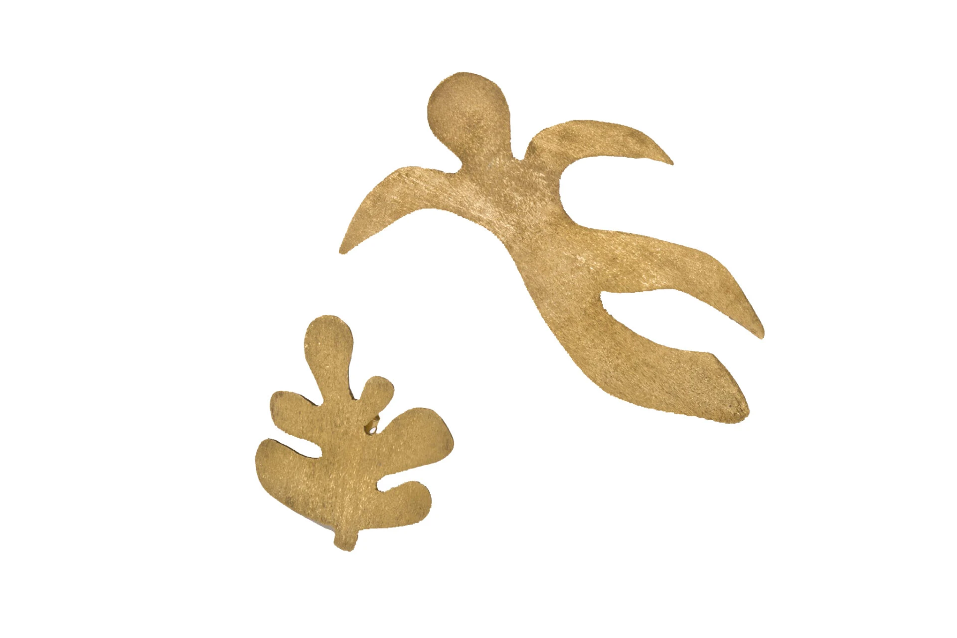 ica Alejandra de Coss women’s Icarus gold plated earrings Earrings contemporary jewellery Luxury Shoes