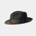 Green Felt Hat Men hat Luxury Shoes 