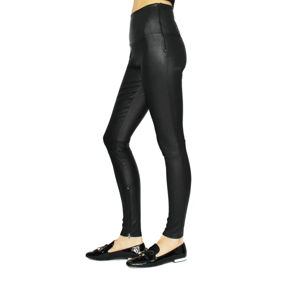 MLML women’s olivia high waist leather leggings Clothing leather goods Luxury Shoes 