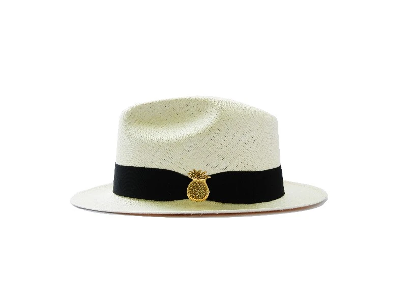 pineapplehat Flor Amazona women’s pineapple short wing straw Panama hat Accessories hair accessories Luxury Shoes