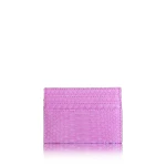 Python Leather Cupid Pink Cardholder Accessories Bangkok Bootery Luxury Shoes 