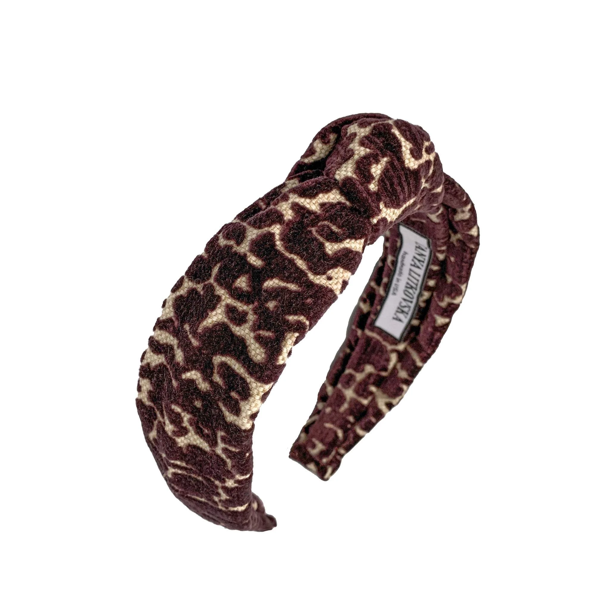 velvet-headband-giraffe-brown-thin-headbands-80s-hair-bands-tanya-litkovska-1_1024x1024@2x Tanya litkovska Women’s Velvet Headband in Giraffe Brown Accessories black velvet headband Luxury Shoes