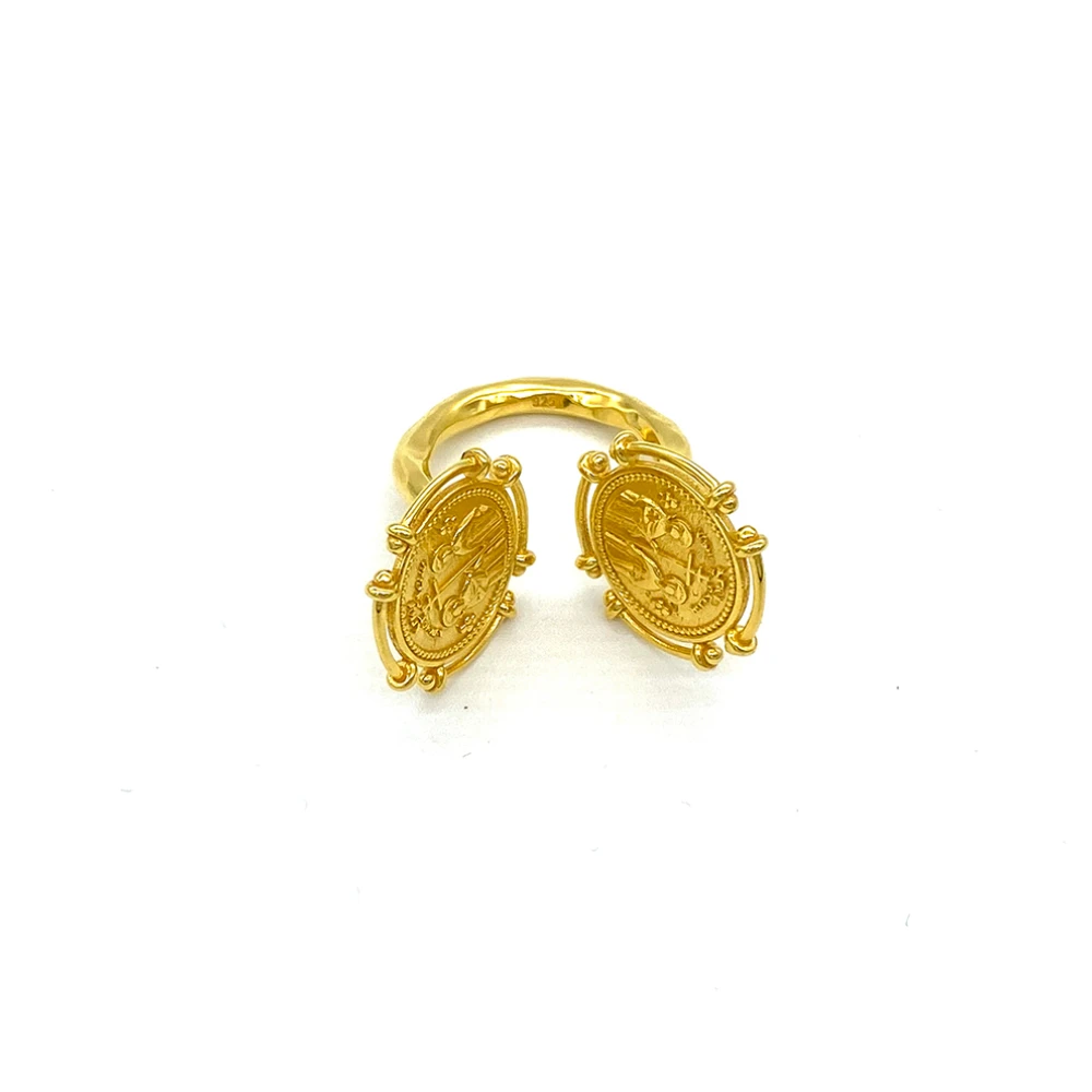 EM (2) Double coin ring Jewelry curated marketplace Luxury Shoes