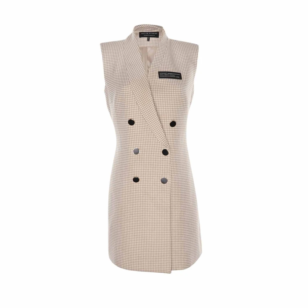 whyte2021 (22) The back up sports wrap nude blazer dress Clothing blazer Luxury Shoes