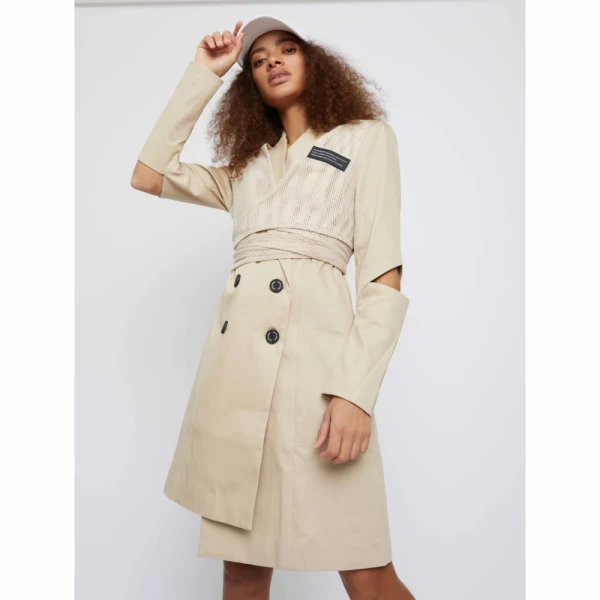 The back up sports wrap nude blazer dress Clothing blazer Luxury Shoes 