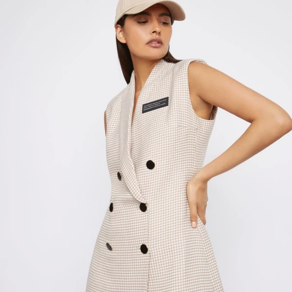 The back up sports wrap nude blazer dress Clothing blazer Luxury Shoes 