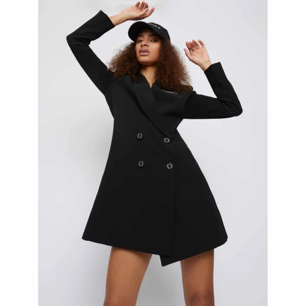 The back up sports wrap nude blazer dress Clothing blazer Luxury Shoes 