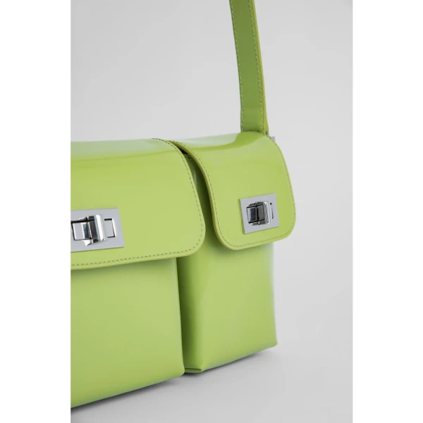 Baby cush papaya flat grain leather bag Bags bag Luxury Shoes 