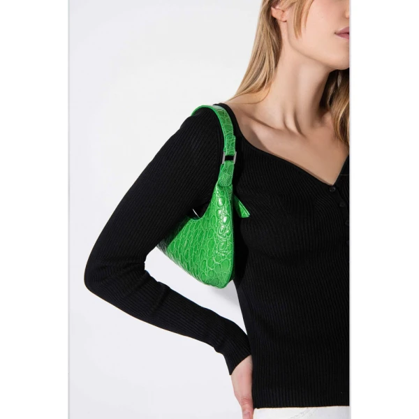 Baby cush papaya flat grain leather bag Bags bag Luxury Shoes 