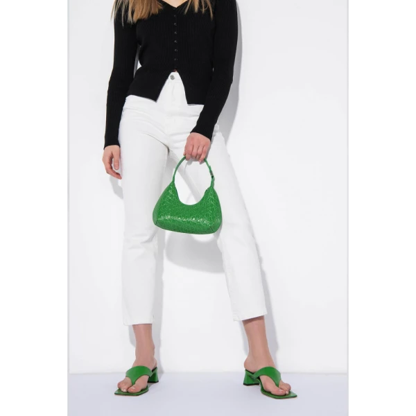 Baby cush papaya flat grain leather bag Bags bag Luxury Shoes 