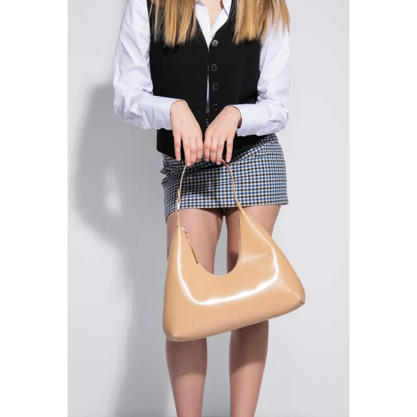 Baby cush papaya flat grain leather bag Bags bag Luxury Shoes 