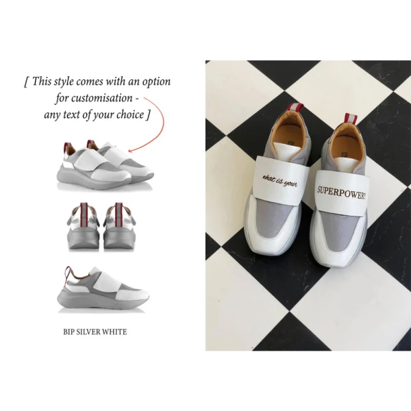 Bip phatom white shoe – 36   Luxury Shoes 