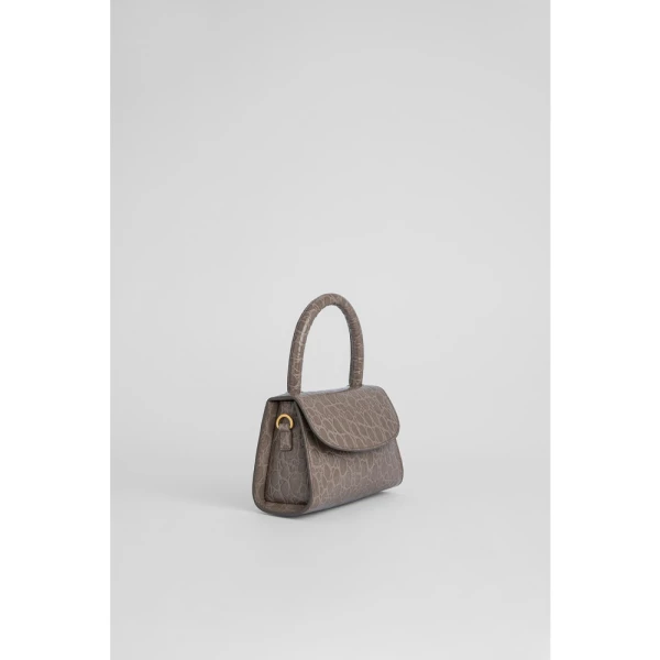 Mini mud circular croco embossed leather bag Bags bag Luxury Shoes 