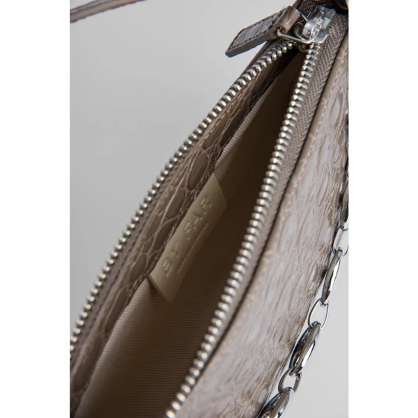 Mini mud circular croco embossed leather bag Bags bag Luxury Shoes 