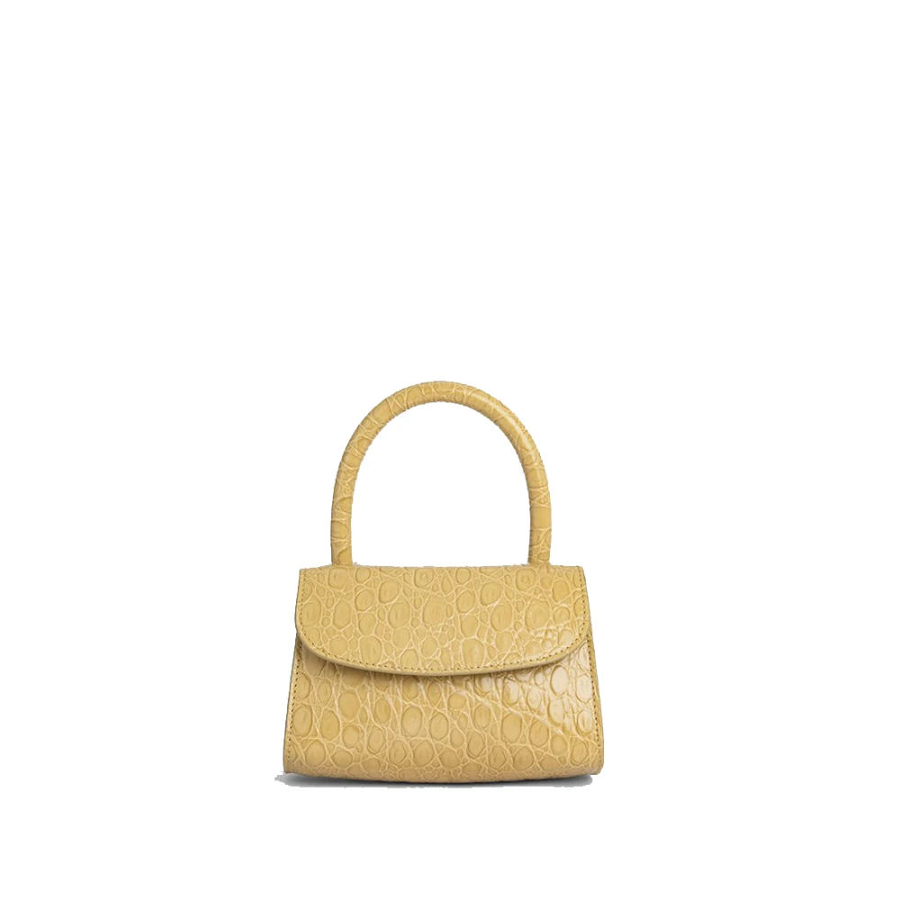 byfar202111 (32) Mini mud circular croco embossed leather bag Bags bag Luxury Shoes