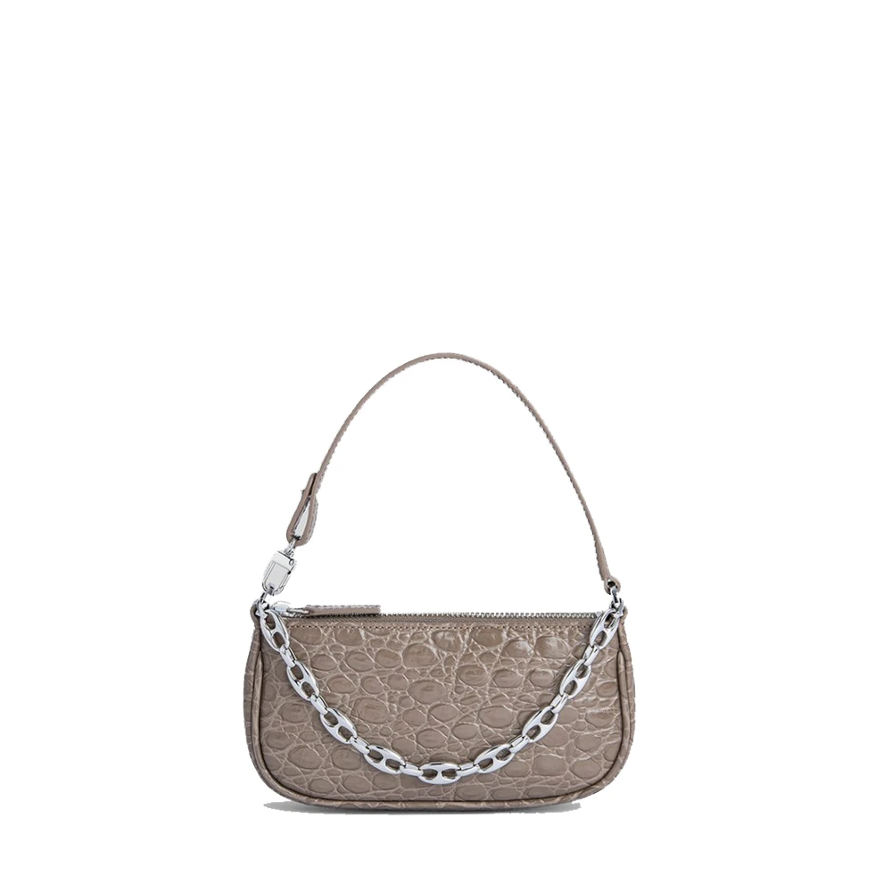 byfar202111 (46) Mini mud circular croco embossed leather bag Bags bag Luxury Shoes