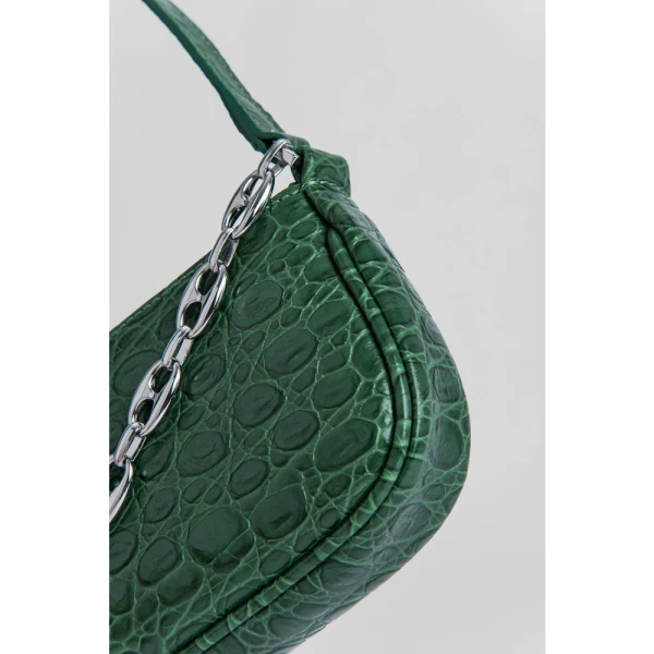 Mini mud circular croco embossed leather bag Bags bag Luxury Shoes 
