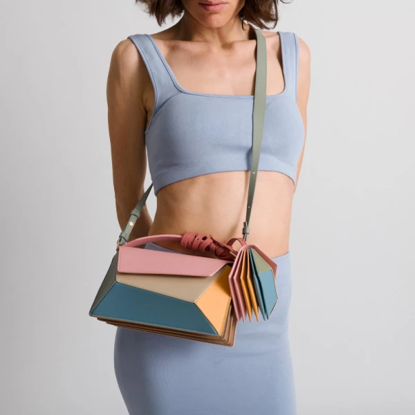 Small naomi lizard effect brown bag Bags bag Luxury Shoes 