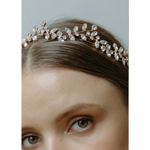 Violet crystal comb Accessories Bridal Luxury Shoes 