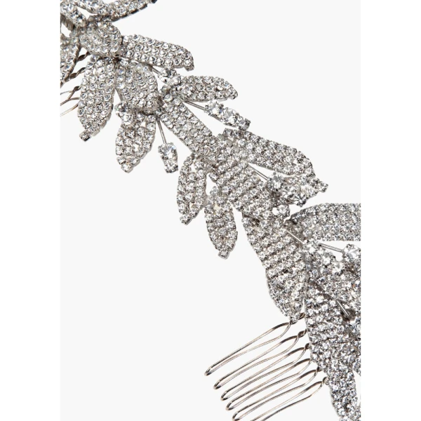 Violet crystal comb Accessories Bridal Luxury Shoes 