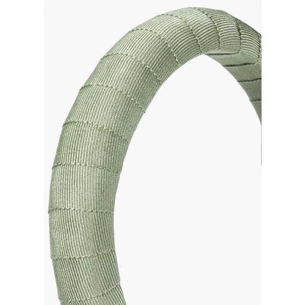 Attica headband in sage grosgrain Accessories designer Luxury Shoes 