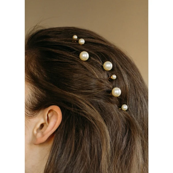 Pippa gold bobby pin set Accessories Bridal Luxury Shoes 