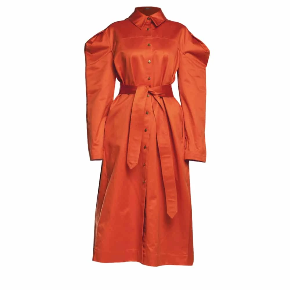 zgesttt2021 (4) Trench antoinette orange dress Clothing dress Luxury Shoes