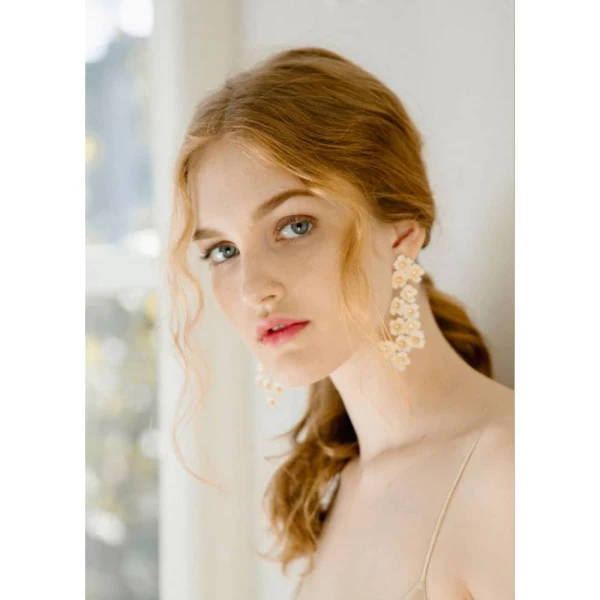 Marveille Champagne comb Accessories Bridal Luxury Shoes 