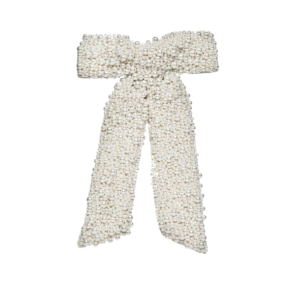 Bailey bow pearl barrette Accessories bow Luxury Shoes 