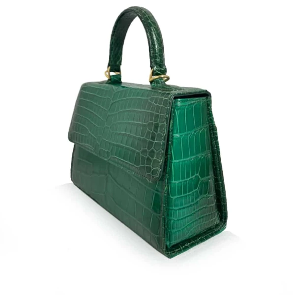 Caddy crocodile belly leather handbag Bags Bangkok Bootery Luxury Shoes 