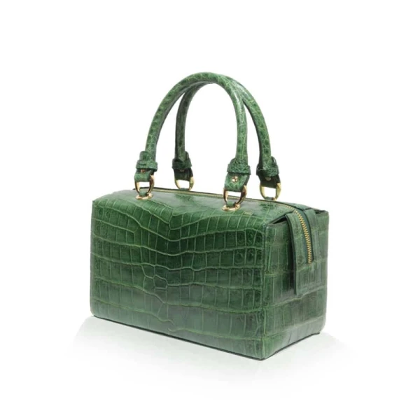 Caddy crocodile belly leather handbag Bags Bangkok Bootery Luxury Shoes 