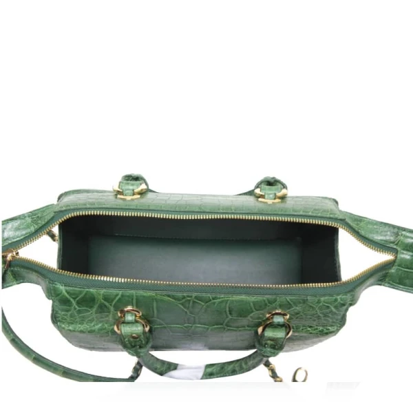 Caddy crocodile belly leather handbag Bags Bangkok Bootery Luxury Shoes 