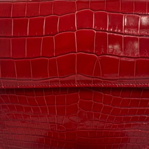 Caddy crocodile belly leather handbag Bags Bangkok Bootery Luxury Shoes 