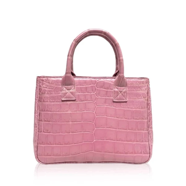 Caddy crocodile belly leather handbag Bags Bangkok Bootery Luxury Shoes 