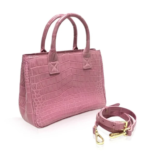 Caddy crocodile belly leather handbag Bags Bangkok Bootery Luxury Shoes 