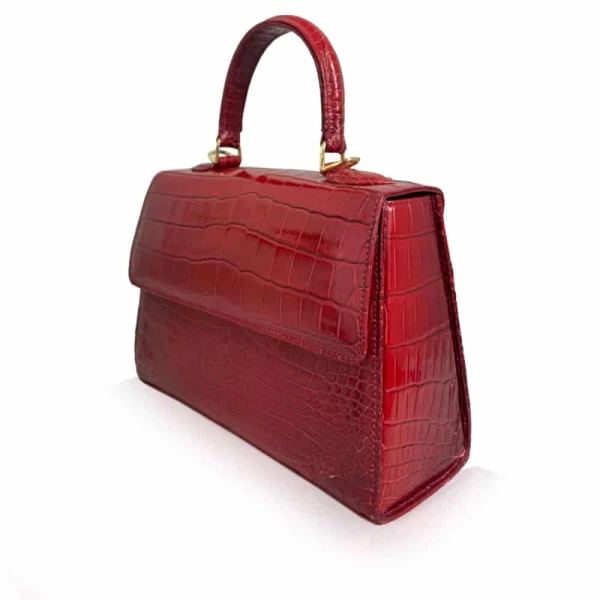 Caddy crocodile belly leather handbag Bags Bangkok Bootery Luxury Shoes 